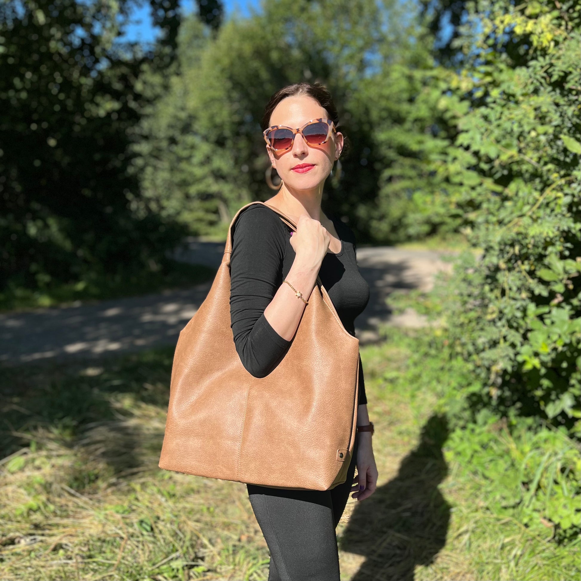 Tasche mit Henkel und viel Platz