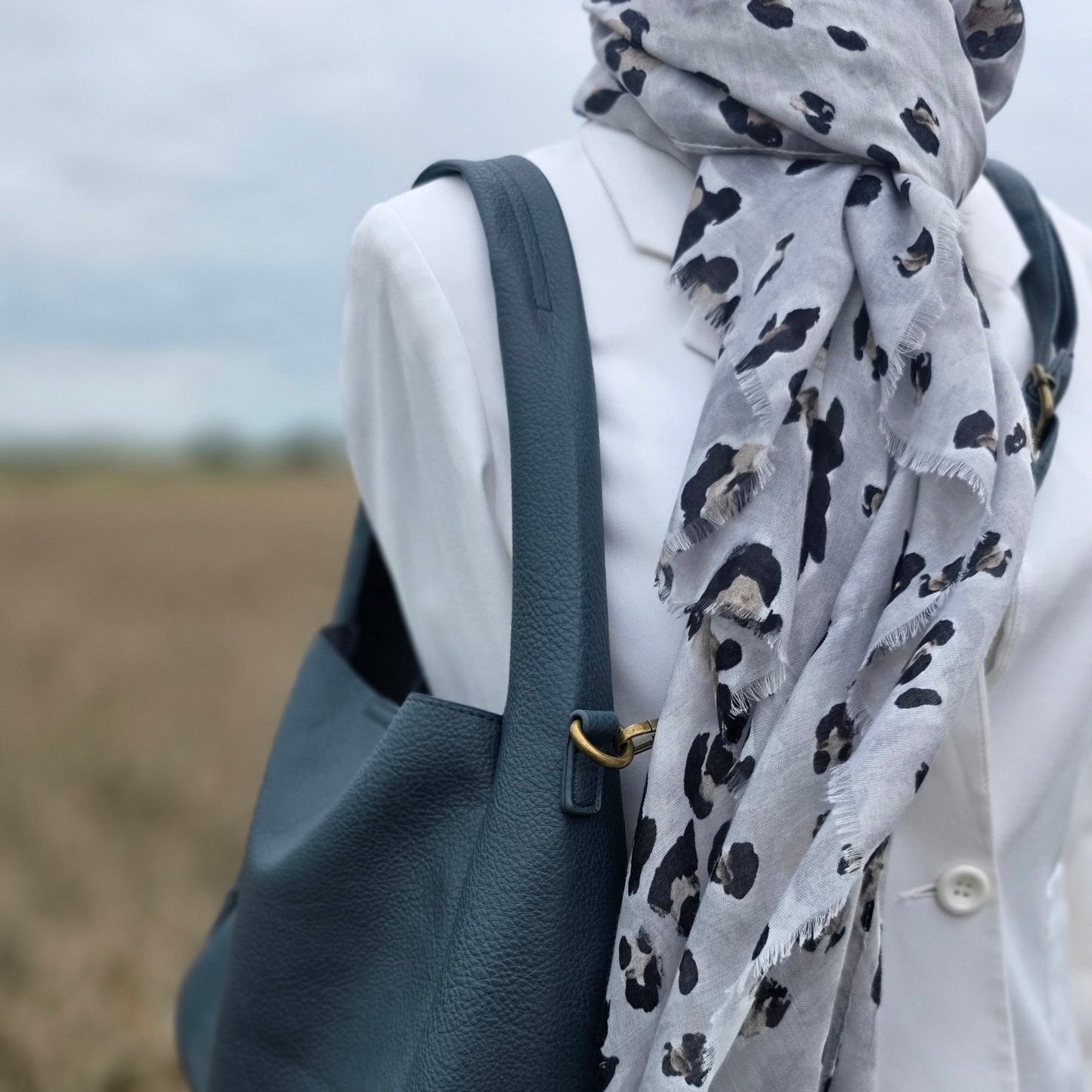 Schal-Herbst-Leolook