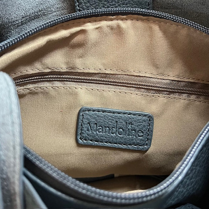 Schwarze Henkeltasche mit viel Platz